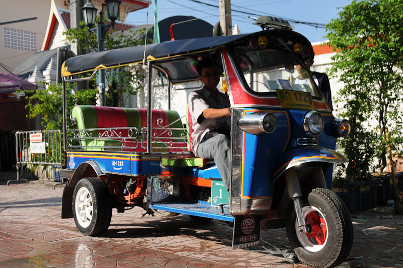 Bangkok, Tuk Tuk Taxi, www.wo-der-pfeffer-waechst.de