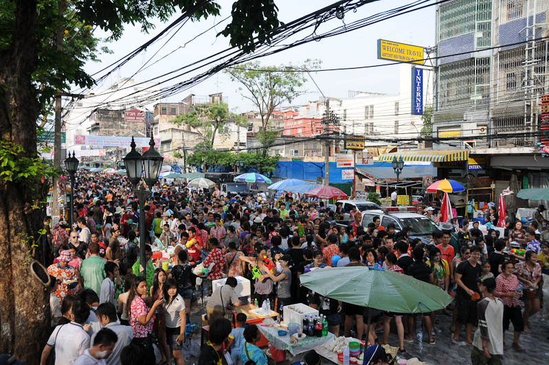 Songkran, Thailand, Bangkok, Banglamphu, Wasserschlacht, Reiseberichte, www.wo-der-pfeffer-waechst.de