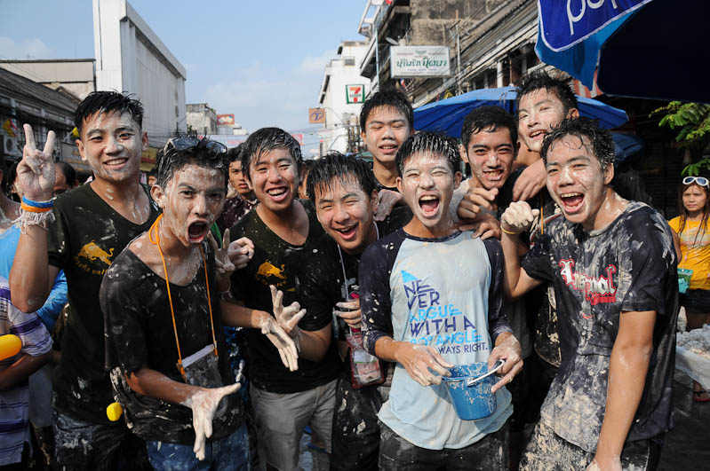 Songkran, Thailand, Bangkok, Banglamphu, Wasserschlacht, Reiseberichte, www.wo-der-pfeffer-waechst.de