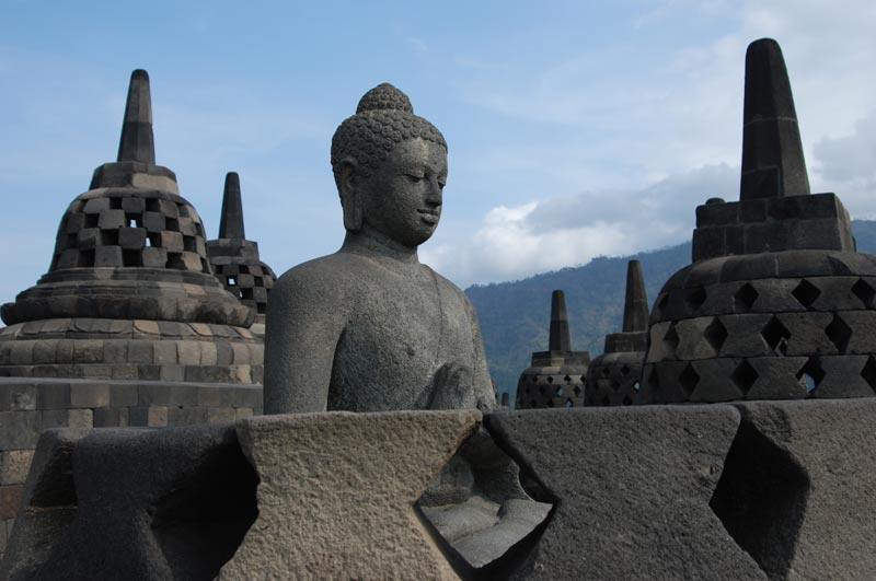 Borobodur, Tempel, temple, Yogyakarta, Java, Indonesien, Reiseberichte, Foto: Heiko Meyer, www.wo-der-pfeffer-waechst.de