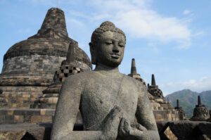 Borobudur, Tempel, Reisebericht, Java, Indonesien, Yogyakarta, www.wo-der-pfeffer-waechst.de