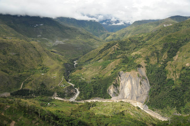 Indonesien, West-Papua, Wamena, Baliem-Tal, valley, Trekking, Baliem-Fluss, www.wo-der-pfeffer-waechst.de