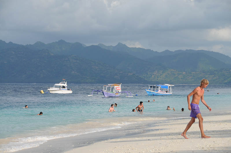 Gili Trawangan, Gili-Inseln, Gilis, Strand, Strände, Beach, pantai, Lombok, Indonesien, Indonesia, Reiseberichte, www.wo-der-pfeffer-waechst.de