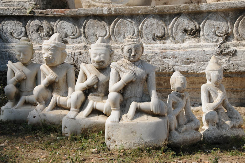 Hsinbyume-Pagode, Pagoda, Tempel, Detail, Mingun, Myanmar, Burma, Birma, Reisebericht, www.wo-der-pfeffer-waechst.de