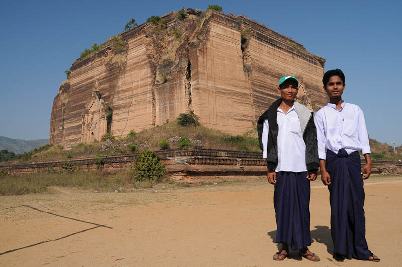 Mingun-Pagode, Pagoda, Tempel, Ruine, Myanmar, Burma, Birma, Reisebericht, www.wo-der-pfeffer-waechst.de