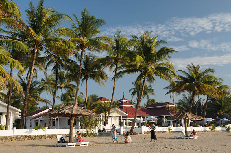 Chaung Tha Beach, Strand, Hotel, Resort, Unterkunft, guesthouse, room, Beachfront, Bungalow, accommodation, Myanmar, Burma, Birma, Golf von Bengalen, Urlaub, Reisebericht, www.wo-der-pfeffer-waechst.de