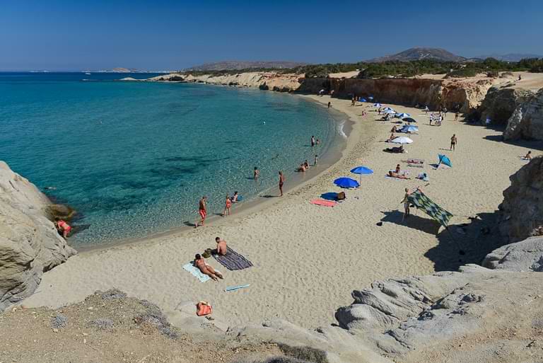 Hawaii Beach, Naxos, schönste Strände, Alyko-Halbinsel