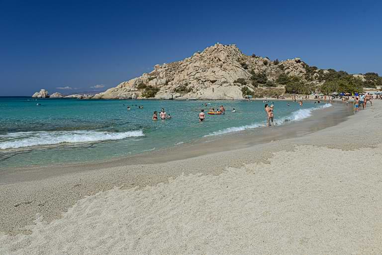 Mikri Vigla Beach (Southern Bay), Naxos, schönste Strände