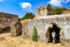 Verlassenes Jesuiten-Kloster Kalamatsia auf Naxos