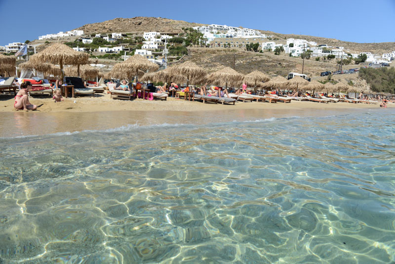 Mykonos, Elia Beach, Strand, Strände, Kykladen, Griechenland, Inselhüpfen, Island-Hopping, griechische Inseln, Mittelmeer, Bilder, Fotos, Reiseberichte, www.wo-der-pfeffer-waechst.de