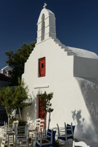 Mykonos, Mykonos-Stadt, Kirche, church, Kykladen, Griechenland, Inselhüpfen, Island-Hopping, griechische Inseln, Mittelmeer, Bilder, Fotos, Reiseberichte, www.wo-der-pfeffer-waechst.de