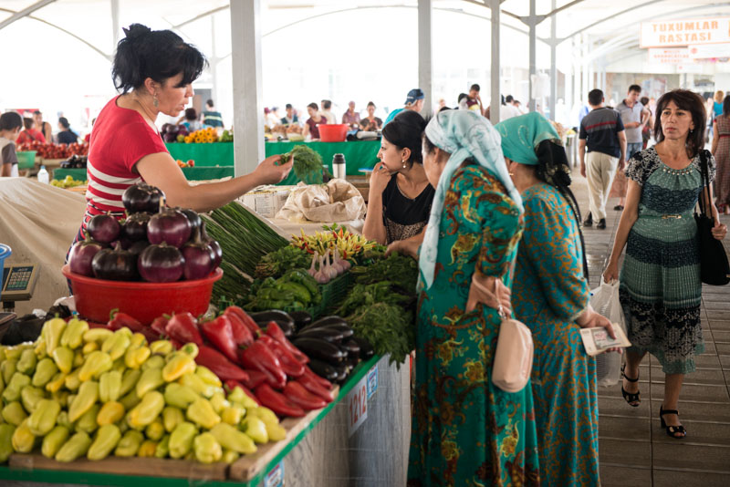 Usbekistan, Uzbekistan, Taschkent, Tashkent, Chorsu-Bazaar, Basar, Tschorsu, Markt, Seidenstraße, Reiseberichte, www.wo-der-pfeffer-waechst.de