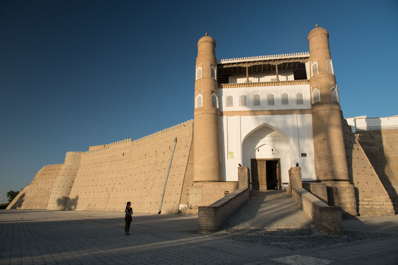 Buchara, Bukhara, Buxoro, Reisen, entlang der, Seidenstraße, Usbekistan, Zentralasien, Ark, Festung, Stadtmauer, Reiseberichte, www.wo-der-pfeffer-waechst.de