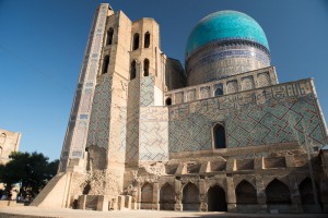 Samarkand, Samarqand, Reisen, entlang der, Seidenstraße, Usbekistan, Zentralasien, Bibi-Khanum-Moschee, Bibi-Chanum-Mosque, Reiseberichte, www.wo-der-pfeffer-waechst.de