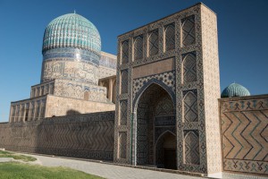 Samarkand, Samarqand, Reisen, entlang der, Seidenstraße, Usbekistan, Zentralasien, Bibi-Khanum-Moschee, Bibi-Chanum-Mosque, Reiseberichte, www.wo-der-pfeffer-waechst.de