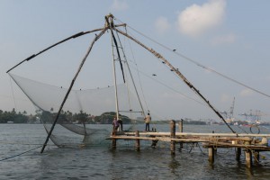Fort Kochi, Cochin, chinesische Fischernetze, Südindien, Kerala, Reisetipps, Reisen mit Kindern, Rundreisen, Südasien, Reiseberichte, Reiseblogger, www.wo-der-pfeffer-waechst.de