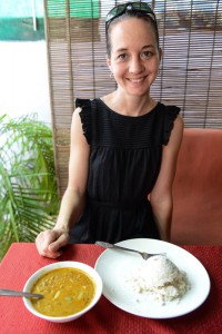 Restaurants, Putu mit Curry, Fort Kochi, Cochin, Südindien, Kerala, Reisetipps, Reisen mit Kindern, Rundreisen, Südasien, Reiseberichte, Reiseblogger, www.wo-der-pfeffer-waechst.de