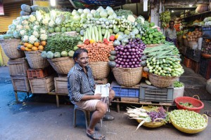 Ernakulam, Market road, Gemüsemarkt, Kochi, Cochin, Südindien, Kerala, Reisetipps, Reisen mit Kindern, Rundreisen, Südasien, Reiseberichte, Reiseblogger, www.wo-der-pfeffer-waechst.de