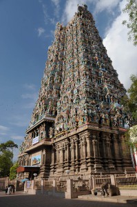 Tamil Nadu, Tempeltour, Südindien, Sri-Meenakshi-Tempel, Gopuram, Reisetipps, Rundreisen, Asien, Reiseberichte, Reiseblogger, www.wo-der-pfeffer-waechst.de