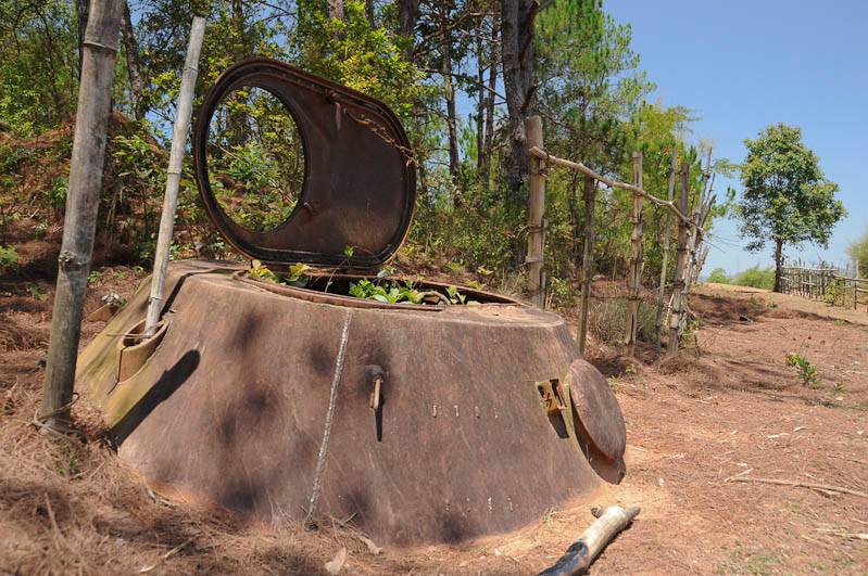 Ebene der Tonkrüge, Plain of Jars, Laos, Nordlaos, Phonsavan, Xieng Khouang, Geheimer Krieg, Zweiter Indochinakrieg, Kriegsschrott, Panzer, Reisetipps, Rundreisen, Asien, Reiseberichte, Reiseblogger, www.wo-der-pfeffer-waechst.de