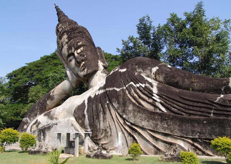 Vientiane, Laos, Hauptstadt, Buddha-Park, Xieng Khouan, Buddhastatuen, Reisetipps, Rundreisen, Asien, Reiseberichte, Reiseblogger, www.wo-der-pfeffer-waechst.de