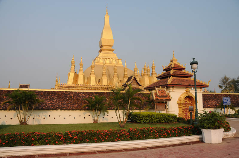 Vientiane, Laos, Hauptstadt, Wat, That Luang, Goldener Stupa, Nationalheiligtum, buddhistisches Kloster, Tempel, Buddha, Reisetipps, Rundreisen, Asien, Reiseberichte, Reiseblogger, www.wo-der-pfeffer-waechst.de