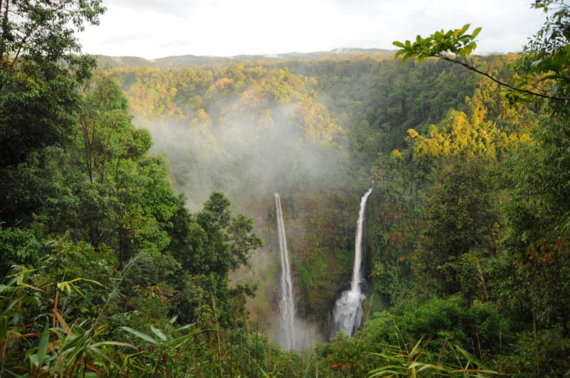 Tad Fane, Wasserfall, waterfall, Zwillingswasserfall, Südlaos, Southern, Laos, Süden, Reiseziele, Bolaven-Plateau, Wasserfälle, Tad Fane Resort, Mekong, Reisebericht, Reisetipps, Rundreisen, Südostasien, Reiseblogger, www.wo-der-pfeffer-waechst.de