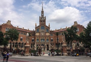 Barcelona, Hospital de la Santa Creu i Sant Pau, Krankenhaus, Reise nach Barcelona, Städtetrip, Städtereise, Wochenende, Reisetipps, Urlaub, Spanien, Katalonien, Hauptstadt, Sehenswürdigkeiten, Reiseberichte, Blog, www.wo-der-pfeffer-waechst.de