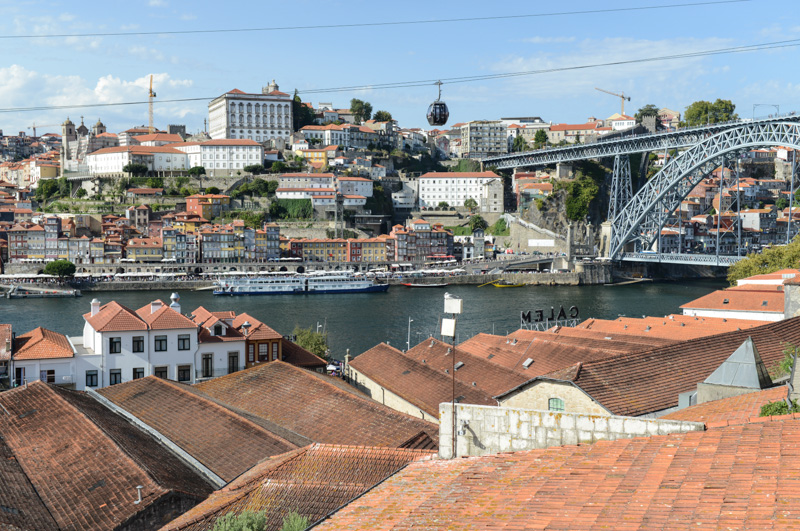 Porto, Portugal, Städtetrip, Vila Nova de Gaia, Gondelbahn, Rio Douro, Brücke, Ponte Dom Luis I., Ribeira, Reisen mit Kindern, Highlights, Sehenswürdigkeiten, Südeuropa, Bilder, Fotos, Reiseberichte, Sommerurlaub, www.wo-der-pfeffer-waechst.de