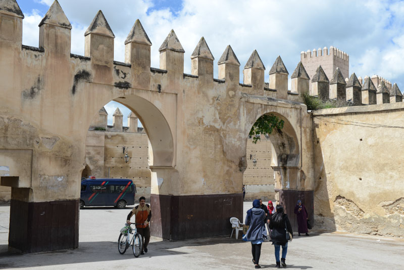 Fes al Djdid, Fès, Fez, Marokko, Stadtmauern, Reisebericht, www.wo-der-pfeffer-waechst.de