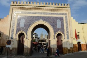 Fes, Fès, Fez, Marokko, Bab Boujloud, Bab Bou Jeloud, blaues Tor, Medina, Altstadt, Reisebericht, www.wo-der-pfeffer-waechst.de