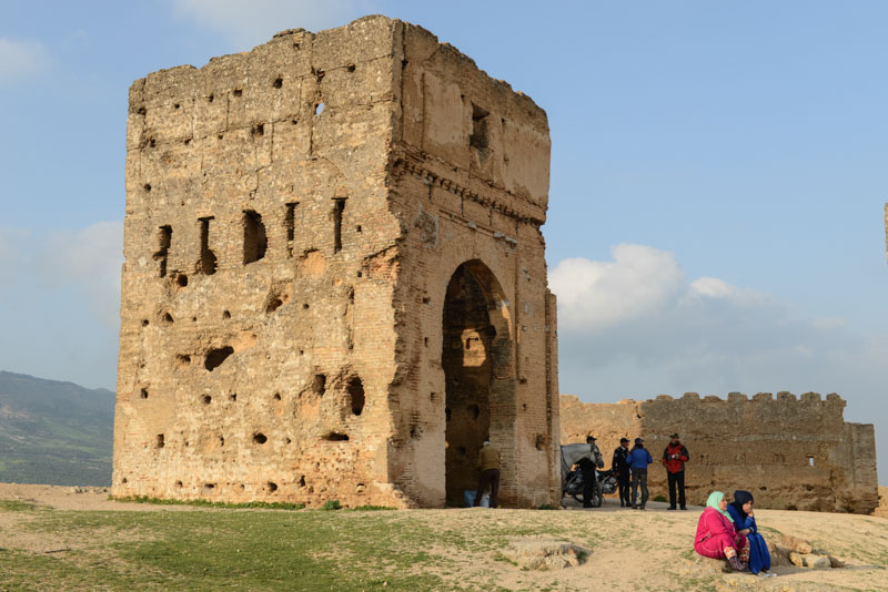 Fes, Fès, Fez, Marokko, Medina, Altstadt, Merinidengräber, Ruinen, Wehrturm, Reisebericht, www.wo-der-pfeffer-waechst.de