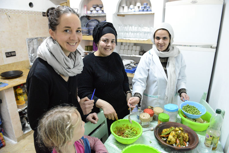 Kochkurs, Fes, Fès, Fez, Marokko, vegetarisches Tajine, Reisen mit ...