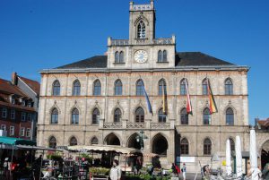 Weimar, Rathaus, Marktplatz, Sehenswürdigkeiten, Städtetrip, Reisebericht, Deutschland, Thüringen, www.wo-der-pfeffer-waechst.de