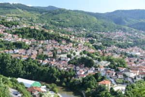 Blick von der Gelben Festung auf Sarajevo, Bosnien-Herzegowina, Hauptstadt, Reisebericht, Sehenswürdigkeiten, Ausflüge, Reisetipps, Südosteuropa, Sommerferien, Sommerurlaub, Balkan, Bilder, Foto: Heiko Meyer, www.wo-der-pfeffer-waechst.de