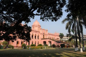 Ahsan-Manzil-Palast, Dhaka, Bangladesch, Sehenswürdigkeiten, Reiseberichte, Foto: Heiko Meyer, www.wo-der-pfeffer-waechst.de