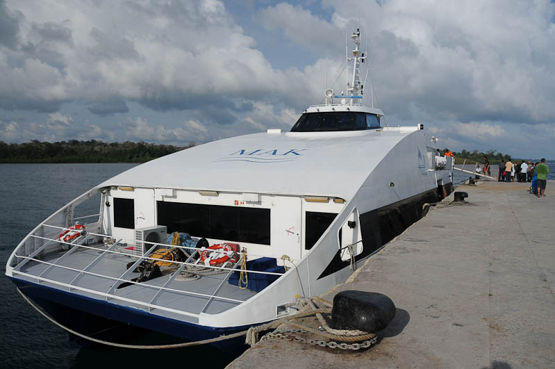 MV.Makruzz, Katamaran, Fähre, Havelock Island, Port Blair, Andamanen und Nikobaren, Inseln, Indien, Reisebericht, Foto: Heiko Meyer, www.wo-der-pfeffer-waechst.de