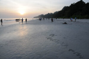 Sonnenuntergang, sunset, Havelock Island, Radhanagar Beach, Beach Number 7, Beach No 7, Bester Strand Asiens, Strände, Indien, Andamanen und Nikobaren, Inseln, Reiseberichte, Foto: Heiko Meyer, www.wo-der-pfeffer-waechst.de