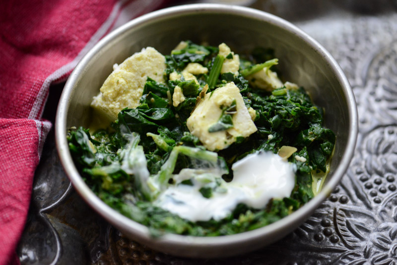 Rezept für Palak Paneer: Indischer Klassiker aus Spinat und Frischkäse ...