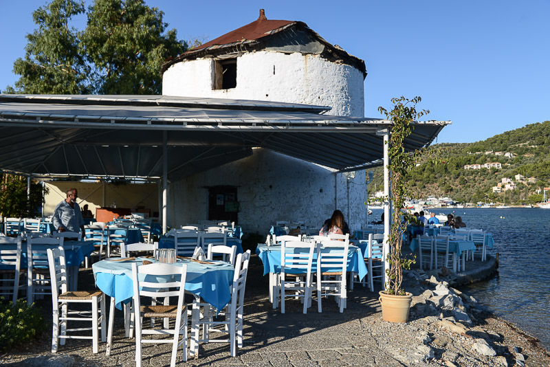 Skiathos-Stadt, Chora, Taverne, Reisebericht, Griechenland, Foto: Heiko Meyer, www.wo-der-pfeffer-waechst.de