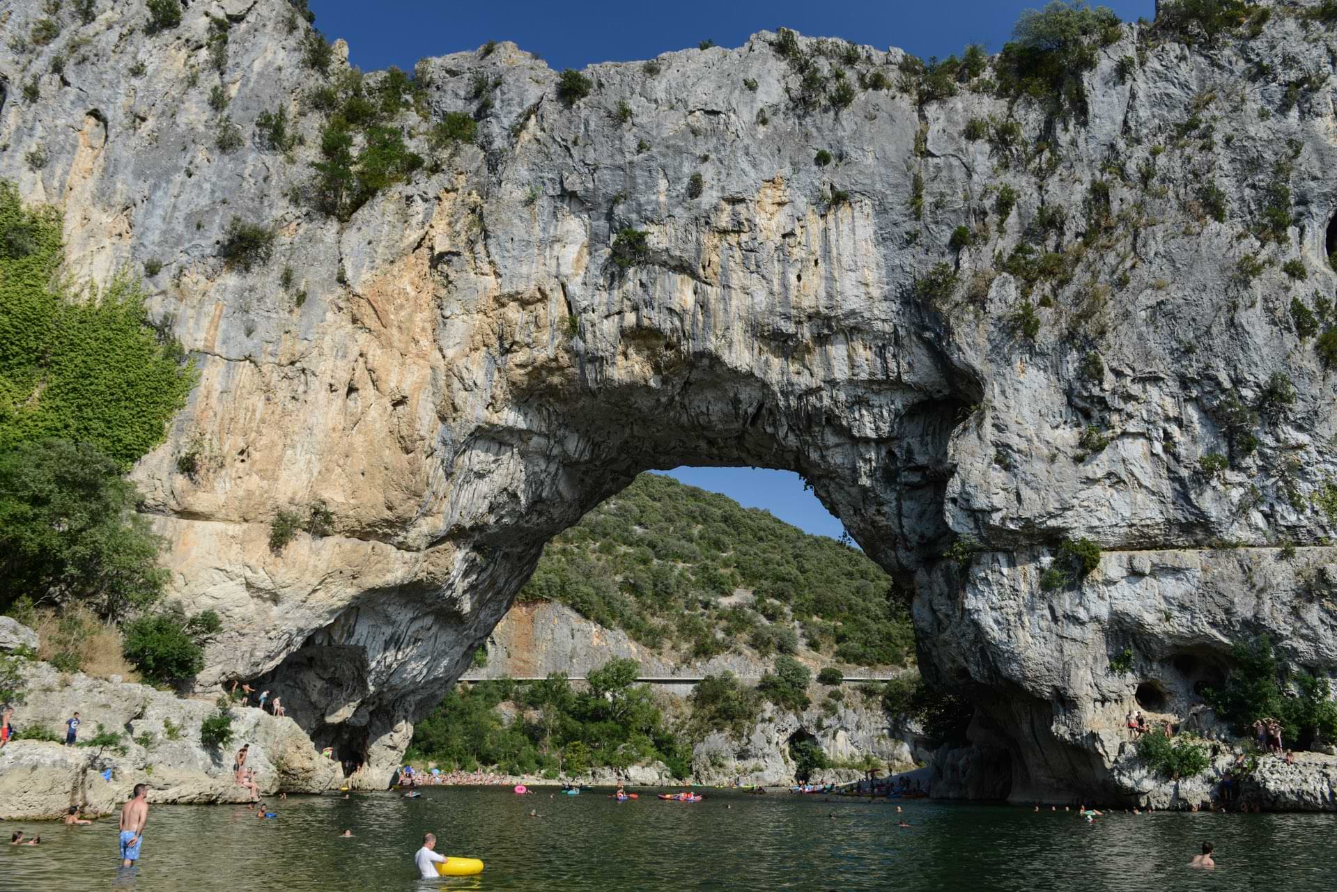Ardèche, Pont d’Arc, Südfrankreich, Sommerurlaub, Reisebericht, mit