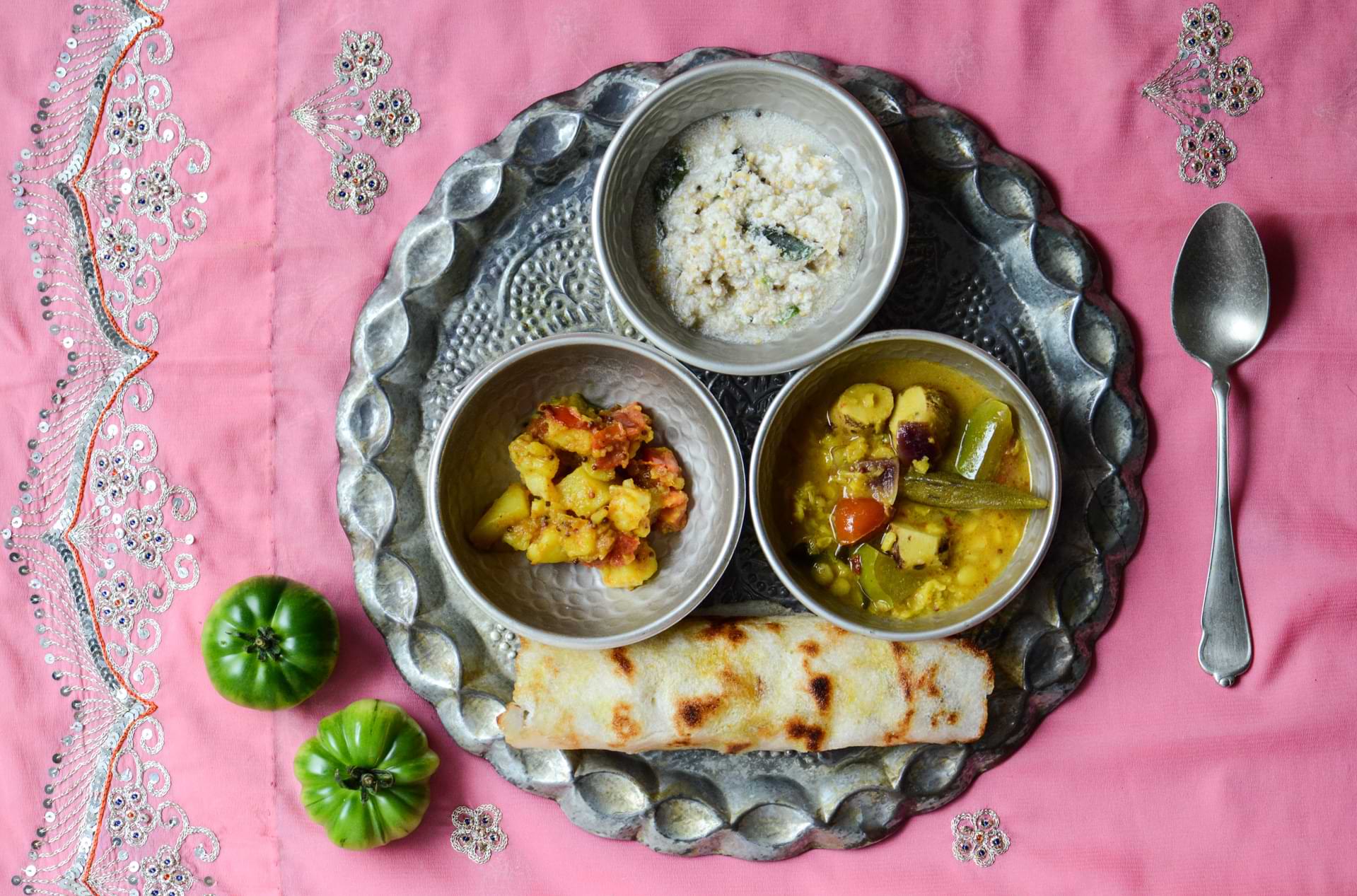 Südindisches Rezept: Masala-Dosa mit Kokos-Chutney und Sambar - Wo der ...