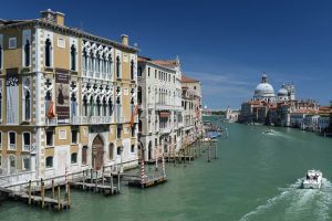 Venedig, Reisebericht, Italien, Canal Grande, Ponte dell' Accademia, Barockkirche Santa Maria della Salute, Foto: Heiko Meyer