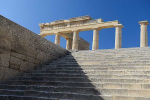 Lindos, Akropolis, Himmelstreppe, Sehenswürdigkeiten, Rhodos, Reisebericht, Foto: Heiko Meyer