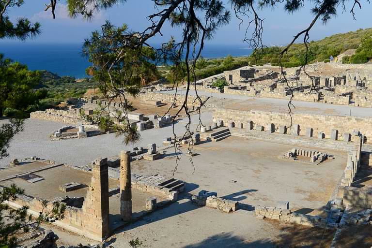 Kameiros, Rhodos, Kamiros, Ruinen, antike Stadt, Griechenland, Foto: Heiko Meyer