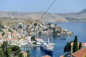 Symi, Chorio, Hafen, Griechenland, Reisebericht, Foto: Heiko Meyer