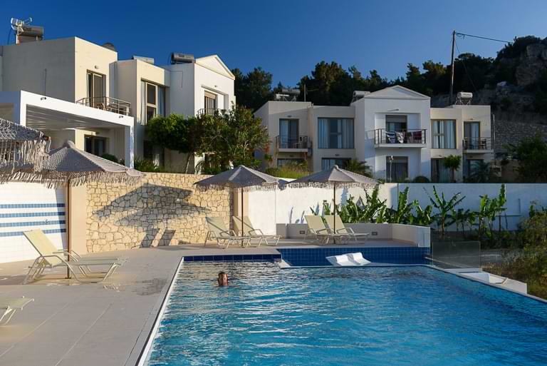 Renata's Villas, Karpathos, Hotel, Swimmingpool, Reisen mit Kindern, Griechenland, Foto: Heiko Meyer