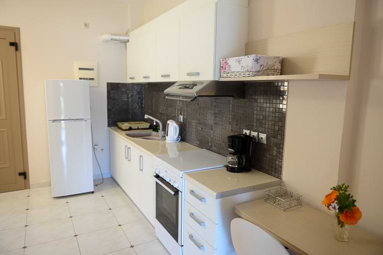 Renatas Villas, Karpathos, Hotel, Küche, Griechenland, Foto: Heiko Meyer