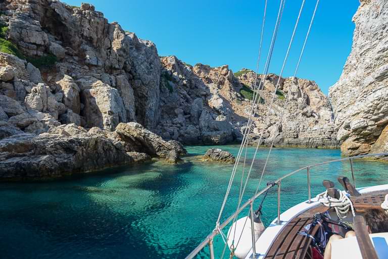 Saria, Bootstour, Felsen, Captain Manolis, Karpathos, Insel, Ausflug, Reisebericht, Foto: Heiko Meyer