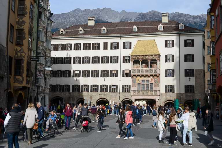 Goldenes Dachl, Innsbruck, bekannteste Sehenswürdigkeit, Altstadt, Reisebericht, Foto: Heiko Meyer